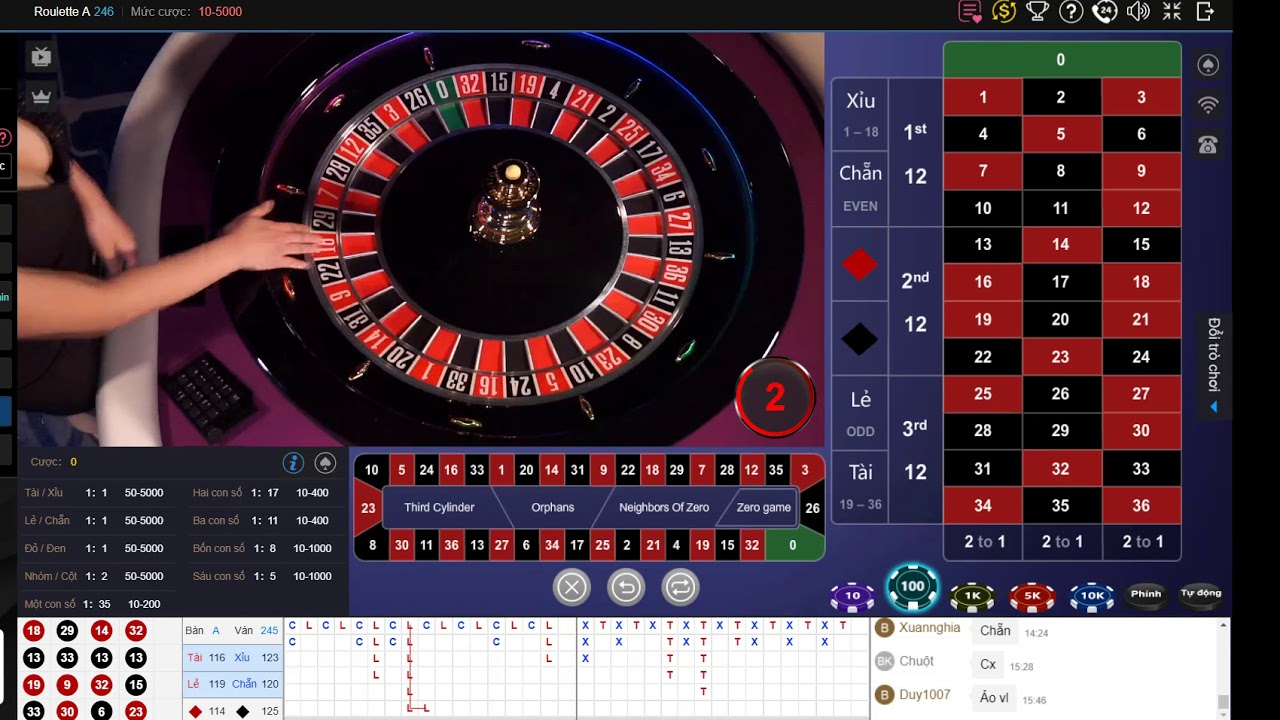 Roulette là game Live casino HOT tại W88